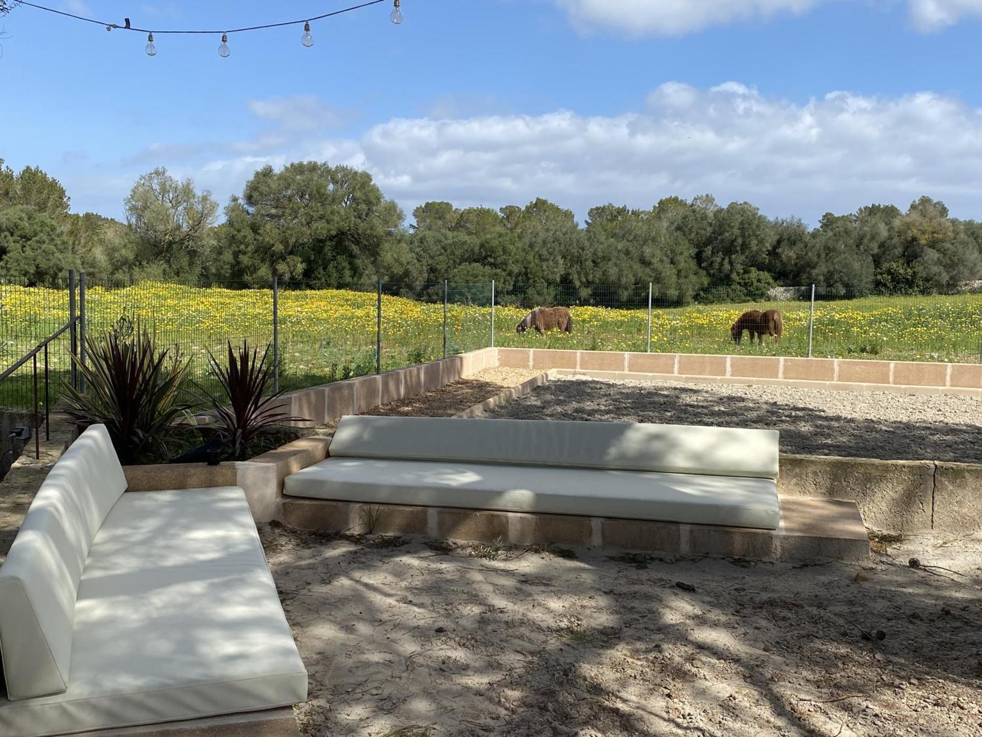 Es Mirador De Vernissa Jacuzzi Sauna Y Piscina Santa Margalida Kültér fotó