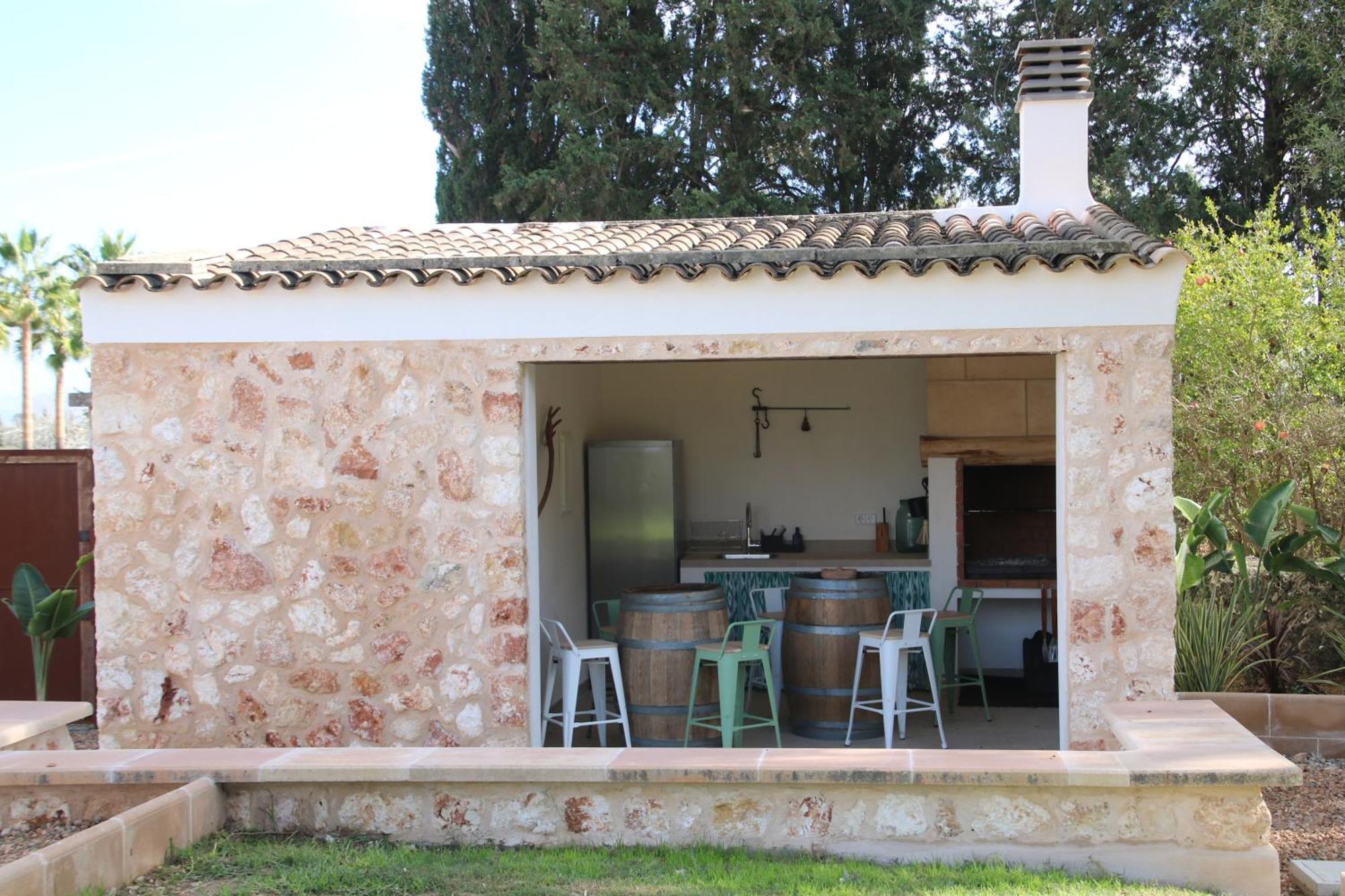 Es Mirador De Vernissa Jacuzzi Sauna Y Piscina Santa Margalida Kültér fotó