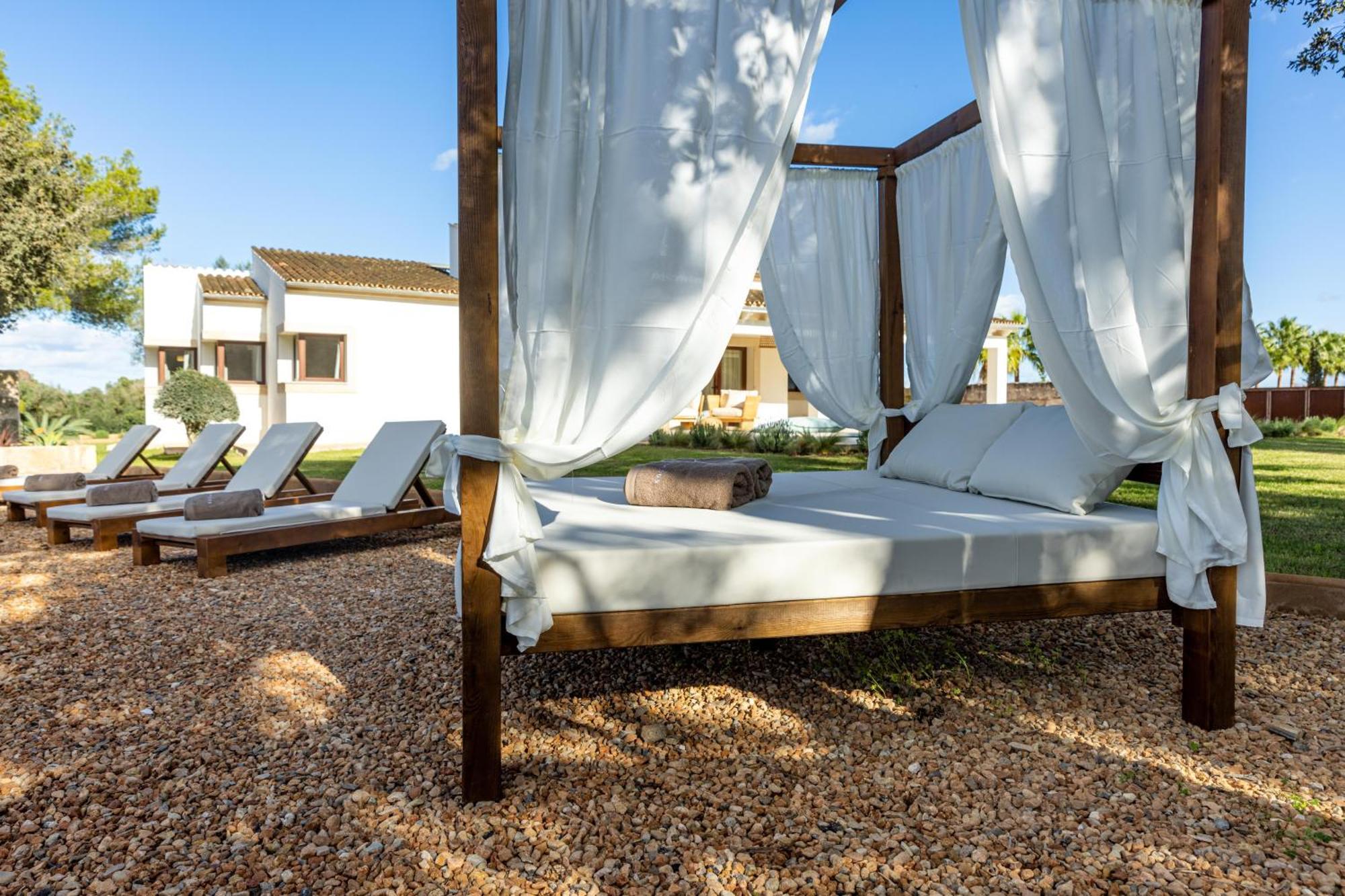 Es Mirador De Vernissa Jacuzzi Sauna Y Piscina Santa Margalida Kültér fotó